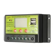 Cmtd-G2420 20A 12V/24V Solar Charge Controller With Lcd Display Intelligent Pwm Battery Regulator