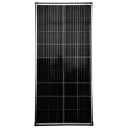 Enerdrive 190W Mono Crystalline Fixed Solar Panel, Black
