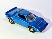 Tomica Die Cast Lancia Stratos HF 1977 Tomy Custom Painted Metallic Blue