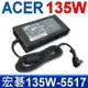 ACER 宏碁 135W 變壓器 5.5*1.7mm PA-1131-05 PA-1131-16 ADP-135DB ADP-135DB BB VX5-591 VX5-591G