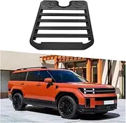 Roof Rack Basket Cargo Carrier Luggage Rack Basket Top Cargo Carrier Compatible for Hyundai Santa Fe 2024 2025 Roof Platform