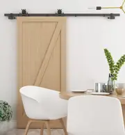 Black Sliding Barn Door Hardware BB13 - Australia Barn Door Expert