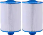 2 Pieces Spa Filter Cartridge, for Pleatco PWW50 Hot Tub Filterspa Filter for Unicel 6CH-940/Jacuzzi Spa Business Whirlpool Replacement Filter - 2 Pac