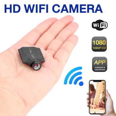 HD 1080P Mini Wifi Camera Security Nanny Cam DIY Pinhole Wireless Camera DVR