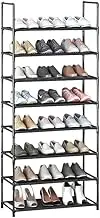 Shoe Rack, Shoe Organizer for entryways, Shoe Racks for entryways and garages, Sturdy and Durable Shoe Rack for Closet，Suitable for Many Shoe Types:Sneakers, Canvas Shoes, Slippers（8-Layer）