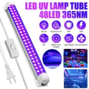 US Plug UV Light Bar Black Light Fixtures Ultraviolet Lamp Strip DJ Party Club