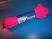 SM PINK & BLUE ALL PURPOSE 20' 35LB TEST BEACH TENTS,TARPS,TREE REPAIR,AWNINGS