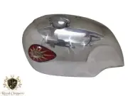 BSA A65 Spitfire 4 Gallon Alloy Aluminium Gas Fuel Tank + Cap |Fits For