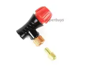 Metal Bicycle Bike Presta Schrader Valve Air Pump Nozzle Inflator Tyre Tube Tire