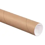 24-Pack Cardboard Shipping Tubes 3"x20" for Packing and Mailing