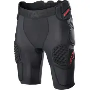 Alpinestars Bionic Pro Protection Shorts - Black/Red - 2XL 6507523-13-2X