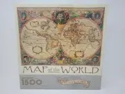 Springbok Map of the World 1500-Piece Jigsaw Puzzle 28.75x36 in. PZL9021 - NEW