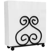 Scroll Collection Napkin Holder – Napkin Holders for Tables, Farmhouse Black