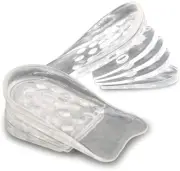 Dr.Foot Adjustable 5-Layer Height Increase Insoles, Silicone Heel Cushion Insert