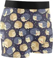 [FRODOTGV] Cute Hedgehogs Mens Boxer Briefs Shorts Workout Underwear for Men Underware Interiores Para Hombres