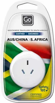 Go Travel Aus - South Africa Adaptor Plug 563