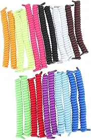 [PACKOVE] 11 Pairs Elastic Shoelaces Spring Shoelaces for Sneakers Creative Lazy Shoe Straps All-Match Stretchy Replacement Laces