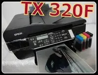 在飛比找Yahoo!奇摩拍賣優惠-ASDF永和 EPSON TX320F印表機+大供墨+440