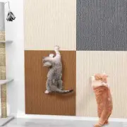 Self-Adhesive Cat Scratch Board Wall Couch Protector Anti-Scratch Pad DIY