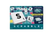 Mattel Classic Scrabble 2 Game In 1 Educational Board Game Kids/Family 8y+
