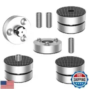 Tertullus 4 Pcs Speaker Isolation Feet Anti Vibration Pads with Stainless Ste