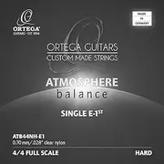 ORTEGA Atmosphere Balance Series Nylon String - High Tension Clear Nylon 0.28 (ATB44NH-E1)