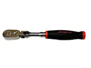 Snap On Tools NEW FHF80A Red Soft Grip 3/8" Drive Flex Head Ratchet USA