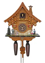 Trenkle Quartz Cuckoo Clock - Heidi House AH 471 QM NEW