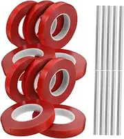 PHENOFICE Garden Ties Trellis Ties 10 Rolls of Stretch Tie Tape with Staples Plant Tie Tape by Florist Tape Easy to Use Plant Tying Machine for Flower Garden