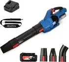 Dongcheng 20V Cordless Leaf Blower, Battery Powered Leaf Blower with Battery and
