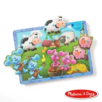 在飛比找momo購物網優惠-【Melissa & Doug 瑪莉莎】聲音拼圖 - 藍色小