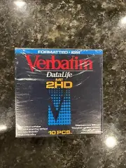 Verbatim DataLife 2HD Formatted-IBM 3.5" Microdisks 10 pack Sealed