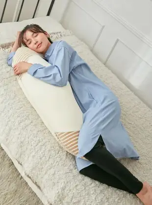 日本製 MOGU 媽媽抱枕 月亮枕 靠枕 抱枕 孕婦枕