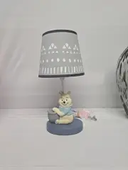 Lambs & Ivy Disney Baby Forever Pooh Gray Lamp with Shade