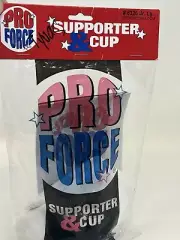 Athletic Cup -NEW Pro Forc Juniors Large Sports Jock Strap And Protective Cup