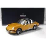 諾威爾 NOREV 1 18 保時捷跑車汽車模型PORSCHE 911S TARGA 1973 全新（龜車不開門） 不包