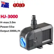 Sunsun Submersible Water Pump 3000L/H Filter Recycl Fountain For Aquarium Koi