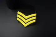 EMBROIDERED PATCH ARMY SERGEANT BIKE VEST HARLEY HELMET MASK BALACLAVA HAT CAP