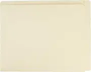 Smead 24190 Conversion File Folders, Straight Cut Top Tab, Letter, Manila (Box of 100)