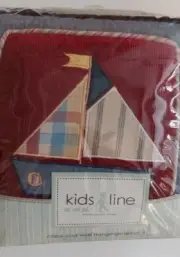 ⭐️Kids Line "Cape Cod" Wall Decor Hangings Set of 5 Baby Nursery (F3