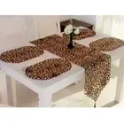 Floral Table Runner Mat Dining Placemat Vintage Embroidered Lace Doilies Wedding