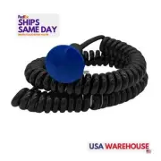 Drag Race Solutions 3109-1BLU, One Transbrake Mushroom Button W/Cord - Blue Blue