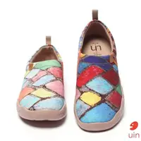 在飛比找momo購物網優惠-【uin】西班牙原創設計 女鞋 時間遺產彩繪休閒鞋91012