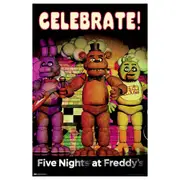Five Nights At Freddy's Celebrate Poster