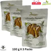Banana Sun Dried Fruit Chewy Stick Vegetarian Clean Diet Organic Thai snack