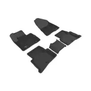 3D MAXpider for KIA SPORTAGE 2017-2022 KAGU BLACK R1 R2 Floor Mat- 5PC-3d_L1KA0 (for: Kia)