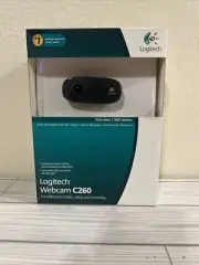 Logitech C260 NEW Widescreen Webcam Video Calling Recording Zoom