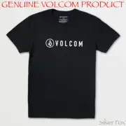 GENUINE VOLCOM HEADER MENS BLACK SHORT SLEEVE TEE T SHIRT BRAND NEW WITH TAGS