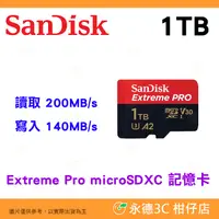 在飛比找蝦皮購物優惠-SanDisk Extreme Pro microSDXC 