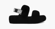 NIB UGG Oh Yeah Women's Slides Black Size 9